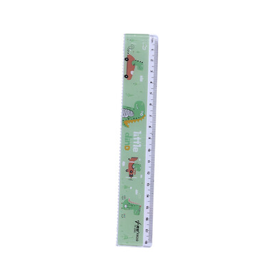 

Toponeto Clear Plastic Straight Ruler Plastic Measuring Tool for Student School Office