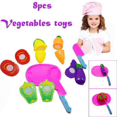 

YIWULAKitchen Fun Cutting Vegetables Pretend Food Child Educational Pretend Play Toy
