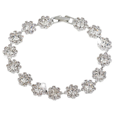 

White Gold Diamonds Bracelets Women Jewelry