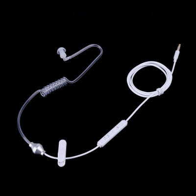 

Smart Stereo Earphone Anti-Radiation Single Ear Plug 35mm 12m Hook Earphone for iPhone Huawei Samsung