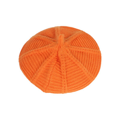 

Fashion Girls Boys Wool Hat Winter Baby Girl Hats Solid Print Retro Kids Toddler Berets Caps Headwear