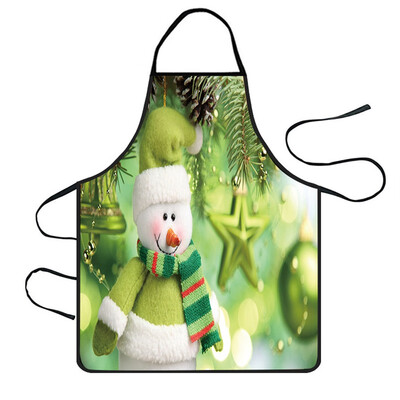 

Toponeto Christmas Decoration Waterproof Apron Kitchen Aprons Dinner Party Apron