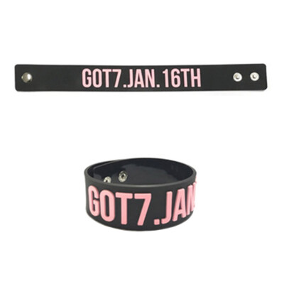 

Kpop EXO BTS Wanna ONE GOT7 Equal Support Silicone Bracelet Unisex Pair Bracelet Hot Gift