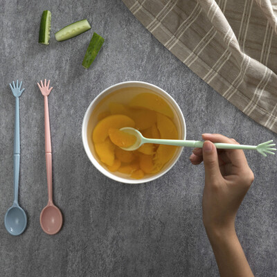 

JPGIF 3Pcs Fruit Forks Set Cake Dessert Fork Kitchen Snacks Tools Home Flatware