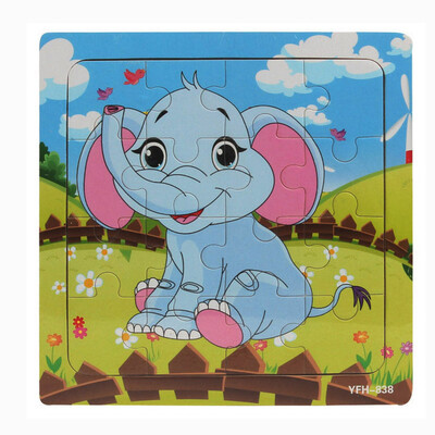 

Tailored Wooden Puzzle Educational Developmental Baby Kids Training Toy Christmas Gift