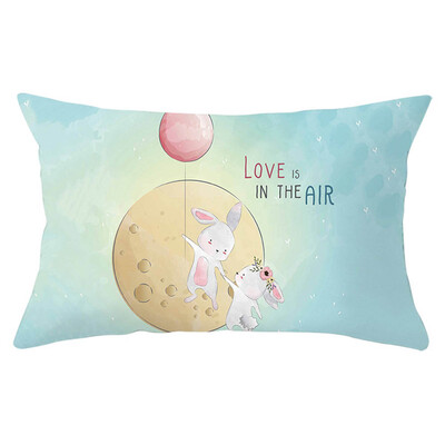 

Personalised Cartoon Animal Party Gift Pillowcase Birthday Present Cushion Cover