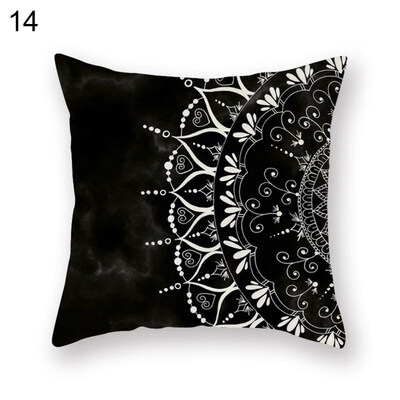 

Marble Grain Love Happy Pillow Case Cushion Cover Sofa Bed Car Cafe Office Decor