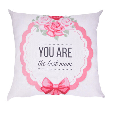 

〖Follure〗Happy Mothers Day Print Pillow Case Polyester Sofa Car Cushion Cover Home Decor