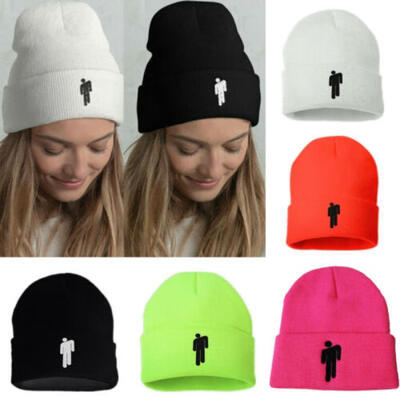 

Billie Eilish Beanie Stickman Women Men Knit Cap Hat - Multiple Colors NEW 2019