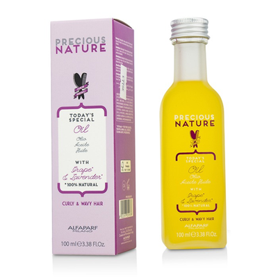 

ALFAPARF - Precious Nature Todays Special Oil with Grape & Lavender For Curly & Wavy Hair 100ml338oz