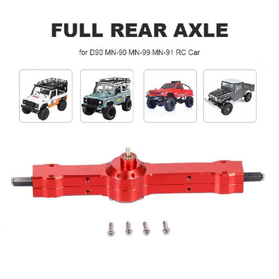 

Aluminum Alloy Full Rear Axle for D90 MN-90 MN-99 MN-91 FJ-45 RC Car 112 Rock Crawler Upgrade Parts