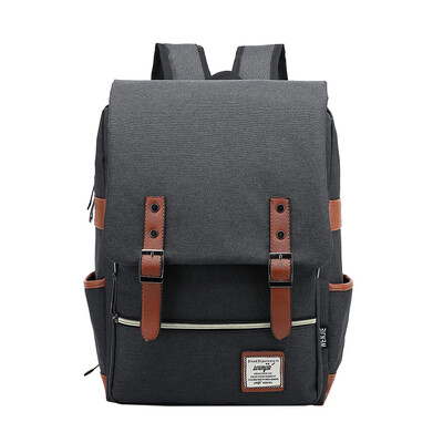 

Tailored Men & Women Retro Outdoor Canvas Travel Backpack Fashion Backpack 14-16