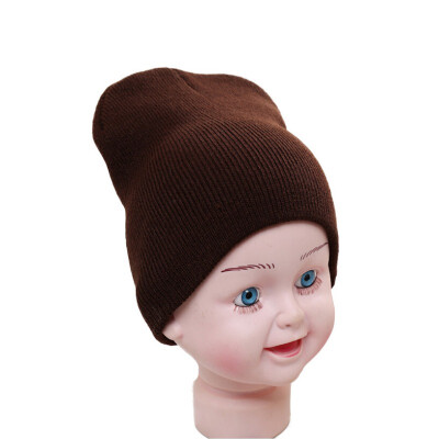 

Kids Hat Winter Warm Baby Hat Knitted Boy Girl Kids Toddler Infant Cap Beanie Candy Color