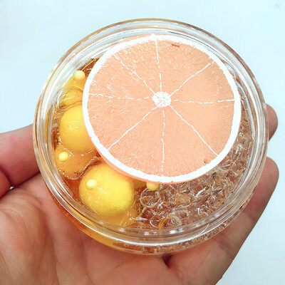 

〖Follure〗100ml Puff Fruits Mud Mixing Cloud Slime Putty Scented Stress Kids Clay Toy