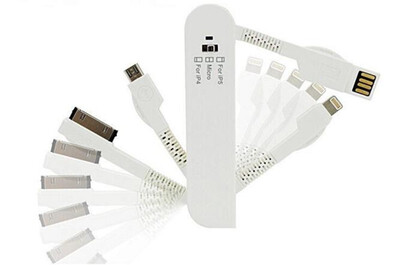 

Fashion knife mini micro cable convenience computer accessories connectors charging line hide data cable for ipad notebook phone