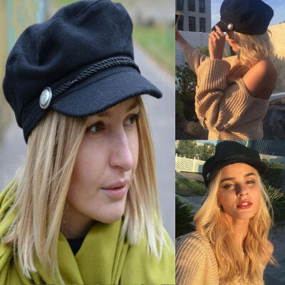 

NEW MENS WOMENS LADIES GIRL WOOL BLEND FIDDLER BAKER BOY BRETTON NEWSBOY CAP