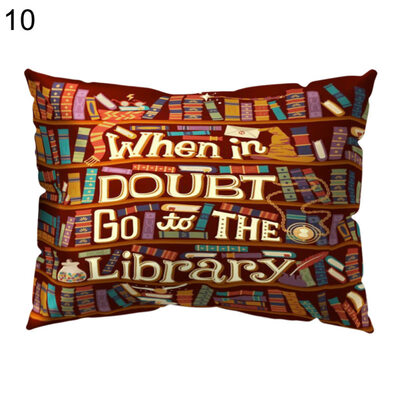 

Flower City Forest Planet Pillow Case Cushion Cover Sofa Bed Car Office Decor