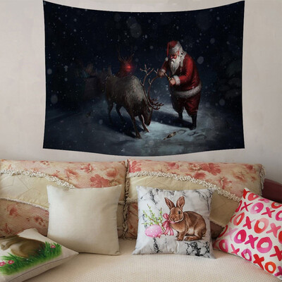

Gobestart Christmas Xmas Tapestry Hippie Room Bedspread Wall Hanging Throw Blanket