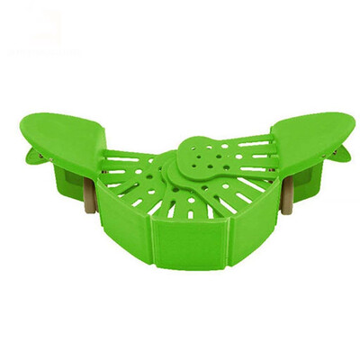 

Toponeto New Kitchen Extras Silicone Clip-On Snap&Strainer Clip Colander