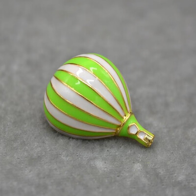 

Hot Air Balloon Trip multi-color Enamel Charms Metal Brooch Pin Jewelry