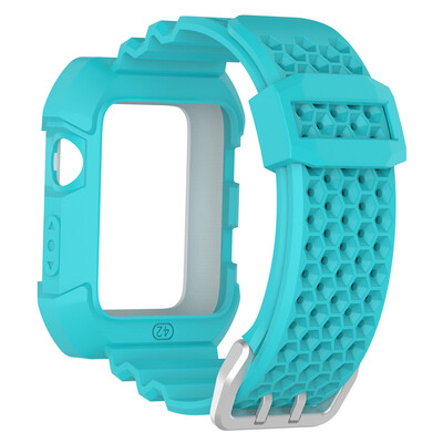 

〖Follure〗Soft Silicone Rubber Watch Band Wrist Strap For Apple Watch Series 1 2 3 38MM