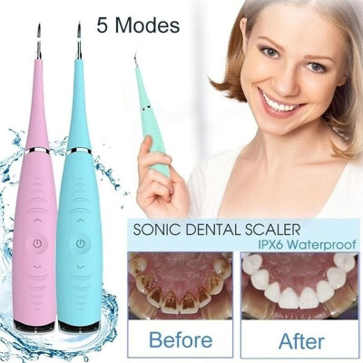 

Electric Ultrasonic Dental Scaler Machine Tooth Calculus Tool Sonic Remover Stains Tartar Plaque