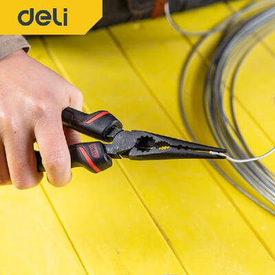 

Xiaomi Youpin Deli Nipple Pliers Household Repair Tool Car Repir Tool Chromium Vanadium Steel Installation Tool Effective Tool Dia