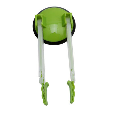 

Durable Plastic Green Baggy Rack Clip Home Kitchen Food Drying Storage Bag Hands Free Holder Nonslip