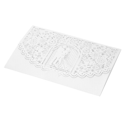 

20pcsset Wedding Invitation Card Cover Pearl Paper Laser Cut Bridal Bridegroom Pattern Invitation Cards Wedding Anniversary Suppl