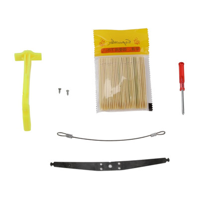 

DIY Children Kid Mini Toothpick Cross Bow Shooting Toy With 100PCS Toothpicks Best Gift