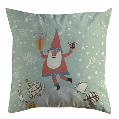 

Tailored Xmas Cotton Pillow Case Cotton Soft Cushion Cover Christmas Home Decoration