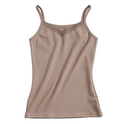 

Women Sexy Lingerie Breathable Plus Size Heating Warm Slim Lace V-Neck Solid Color Top