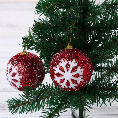 

Tailored 3 Pcs Christmas Balls Baubles Party Xmas Tree Decorations Hanging Ornament Decor