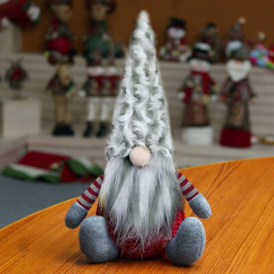 

JPGIF Santa Cloth Doll Birthday Present For Home Christmas Holiday Decoration