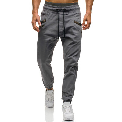 

Gobestart Mens Casual Sport Pants Slim Fit Solid Trousers Running Joggers Sweatpants