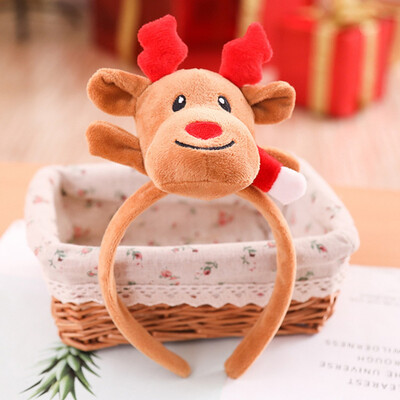 

Adult Kids Christmas Xmas Novelty Headband Hat Costume Hair Clip Reindeer Santa