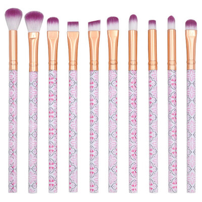 

10pcs Eye Makeup Brushes Kit Foundation Brush Blush Brush Eyeshadow Eyelash Eyebrow Brush Set Cosmetic Beauty Tool