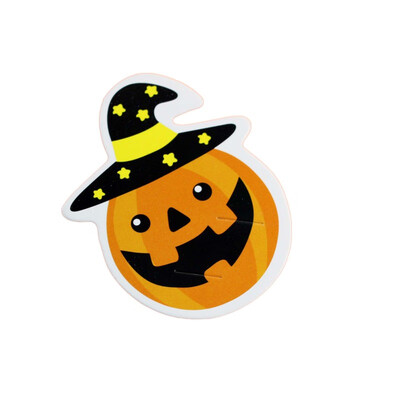 

50pcsset Pumpkin Ghost Pattern Paper Cards Cute Halloween Gift Cards Christmas Wedding Decoration