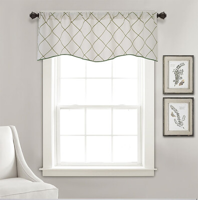 

Gobestart Valance Curtains Extra Wide&Short Window Treatment Kitchen Living Bathroom