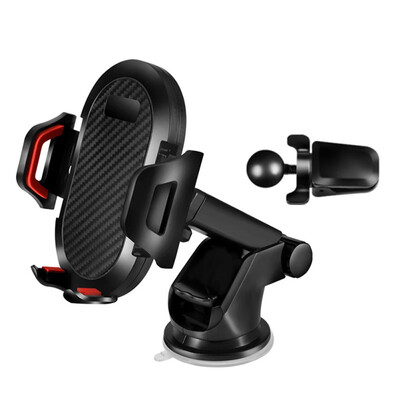 

Long Rod Automatic Lock Car Phone Holder Telescopic Suction Cup Bracket Car Outlet Phone Bracket