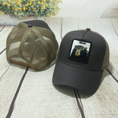 

1Pc Personality Summer Animal Embroidery Hip Hop Couple Baseball Cap New Fashion