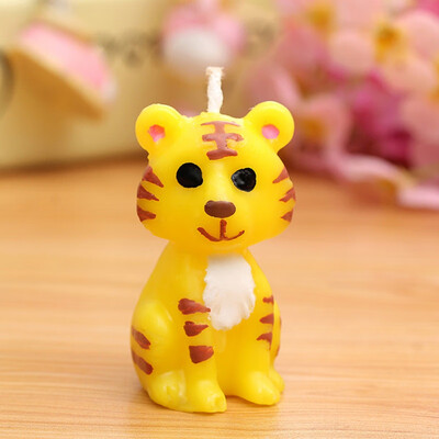 

12 Zodiacal Animals Shape Candle Cute Cartoon Birthday Candle Unique Smokeless Candle