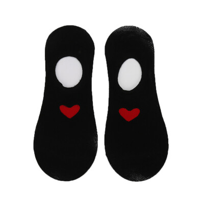 

No Show Nonslip Women Invisible Cotton Socks l Lady Necessity Low Cut Cartoon Anima