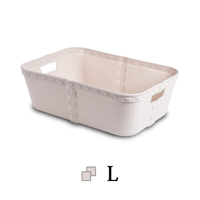

Household imitation rattan storage basketRectangular storage organization system
