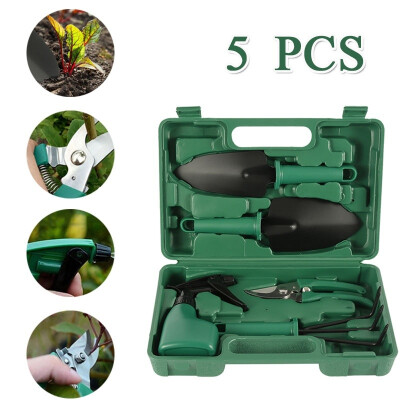 

5 Pcsset Garden Tools Set with Durable Storage Bag Garden Hand Tools Gifts with Shovel ClassicGarden Tools Set