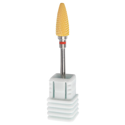 

Gobestart 1PC Yellow Nano Coated Carbide Nail Drill Bit Gel Remove Polishing Manicure Tool
