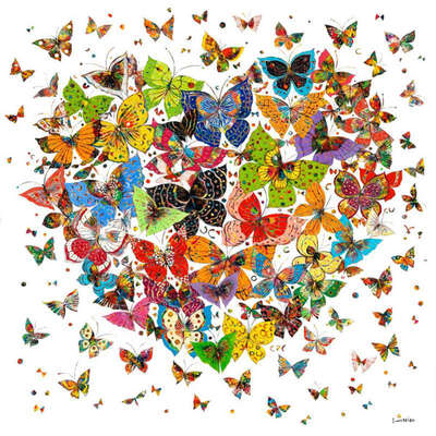 

Home 5D DIY Diamond Painting Heart Shape Full Diamond Covered Painting Art Adults Paint By Number Kits Paints