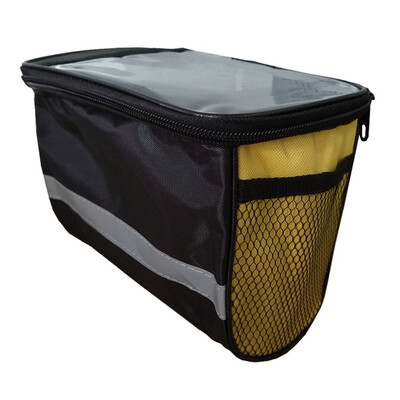 

Large Capacity Bicycle Front Basket Bicycle Handlebar Bag Durable Waterproof Handlebar Bag