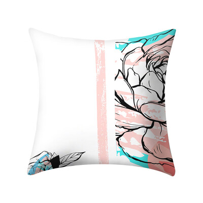 

Toponeto Print Pillow Case Polyester Sofa Car Cushion Cover Home Decor 45 X 45cm