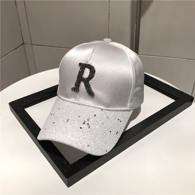 

Hat female spring Korean version versatile baseball cap harbor wind letter curved eaves cap leisure Street shade hat trend